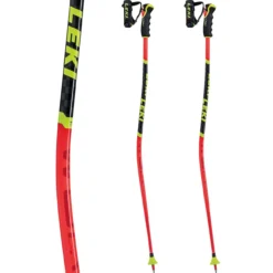 Leki WCR Lite GS 3D Flashred/black/neonyellow (2021/22)