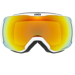 Uvex Downhill 2100 CV White Matt / Orange-green