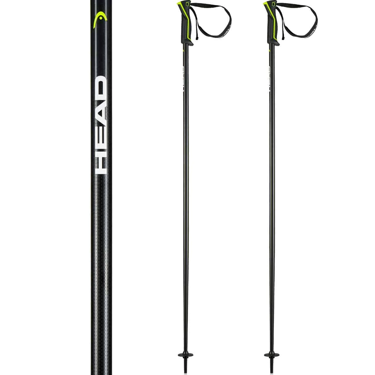 Head Frontside Anthracite/yellow Poles