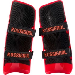 Rossignol Leg Protection JR Hot Red