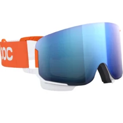 POC Nexal Clarity Comp Fluorescent Orange/hydrogen White/spektris Blue + Spare Lens