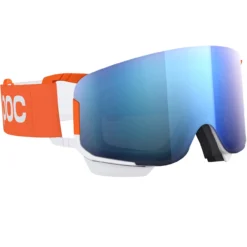 POC Nexal Mid Clarity Comp Fluorescent Orange/hydrogen White/spektris Blue + Spare Lens