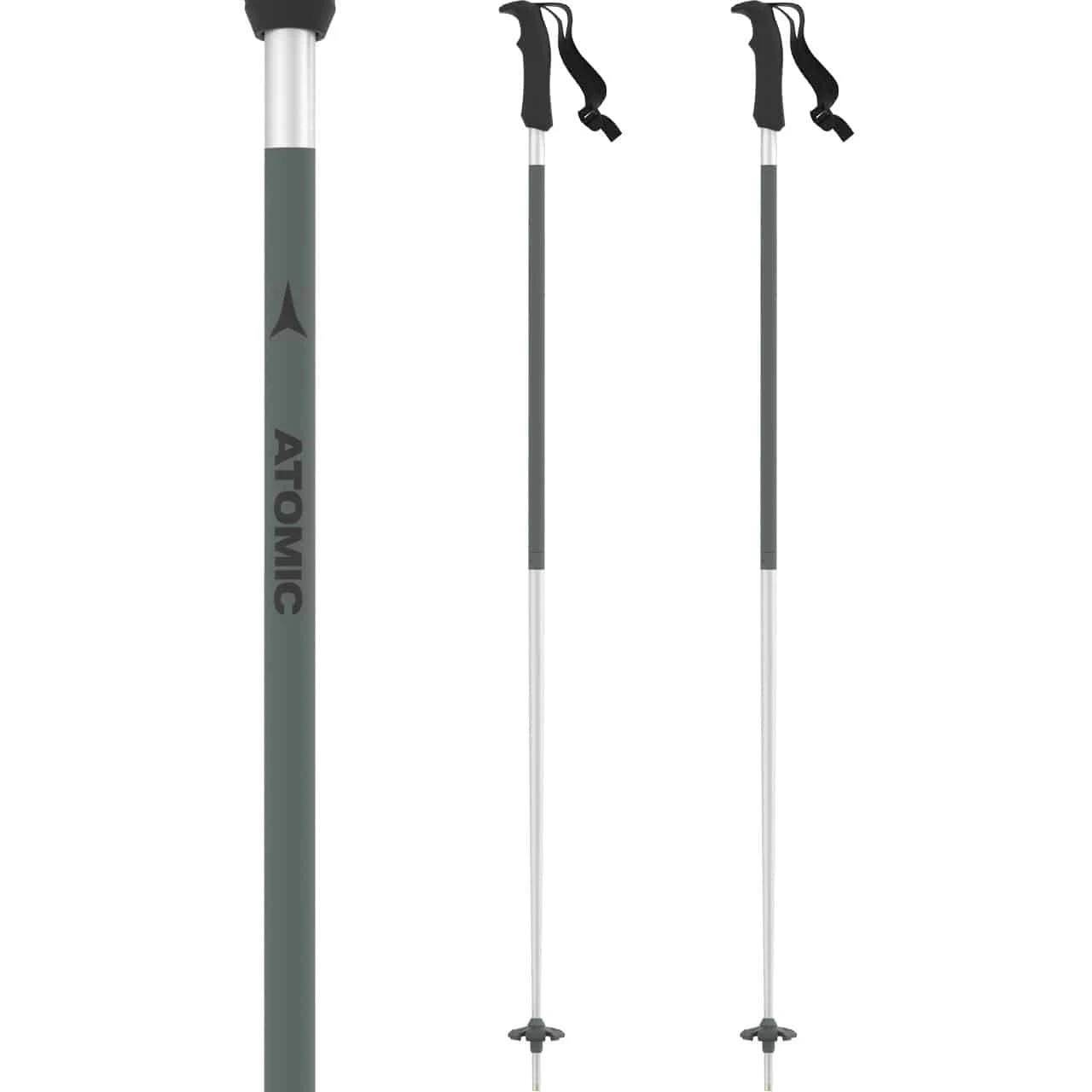 Atomic Redster Q Green/silver Poles