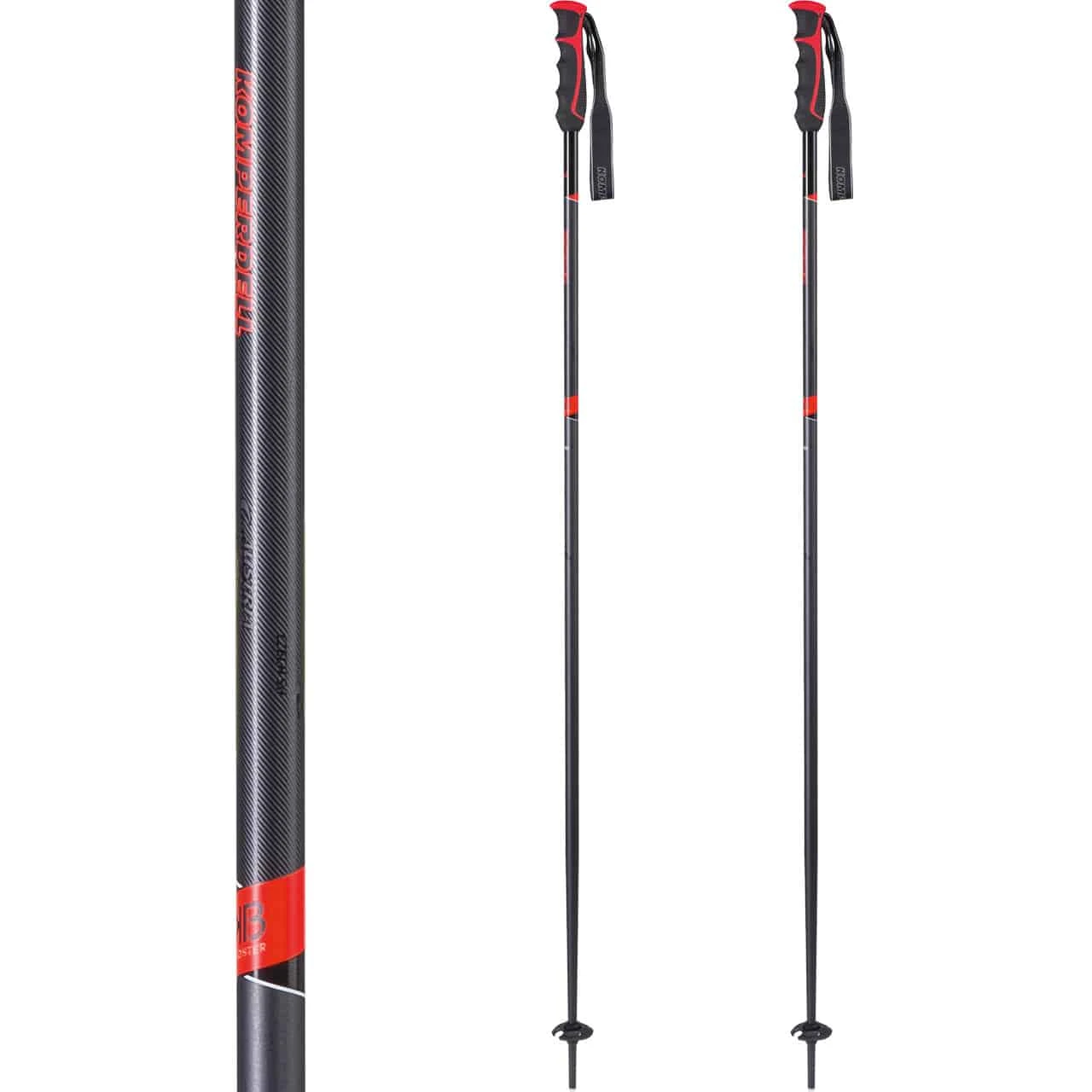 Komperdell Booster Speed Alu Black/red