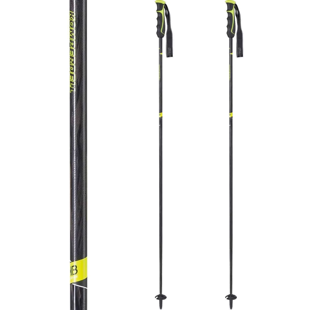 Komperdell Booster Speed Carbon Black/yellow